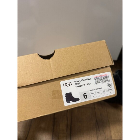 UGG black Slovenia suede Bandara Ankle boot - Picture 8 of 9